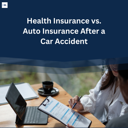 health vs auto insurance after a car accident