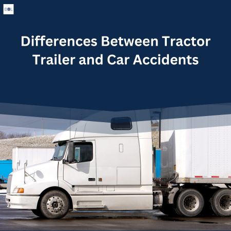 differences between tractor trailers and car accidents