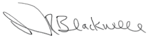 david blackwell signature