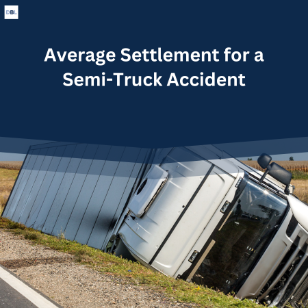 average settlement for a semi truck accident