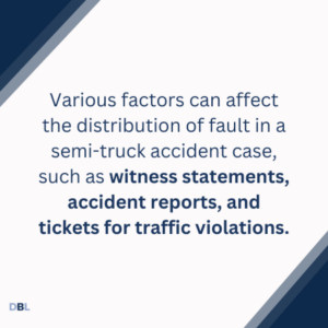 factors that affect the distribution of fault