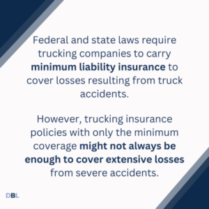 trucking insurance minimums