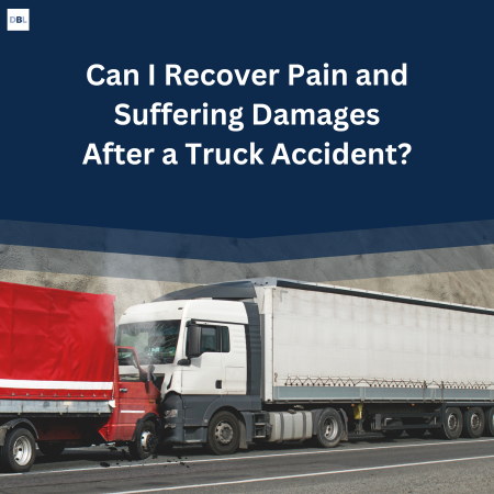 can I recover pain and suffering damages after a truck accident